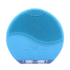 Ultrasonic Electric Facial Cleansing Face Washing Brush Vibration Skin Blackhead Remover Pore Cleaner Massage USB Rechargeable